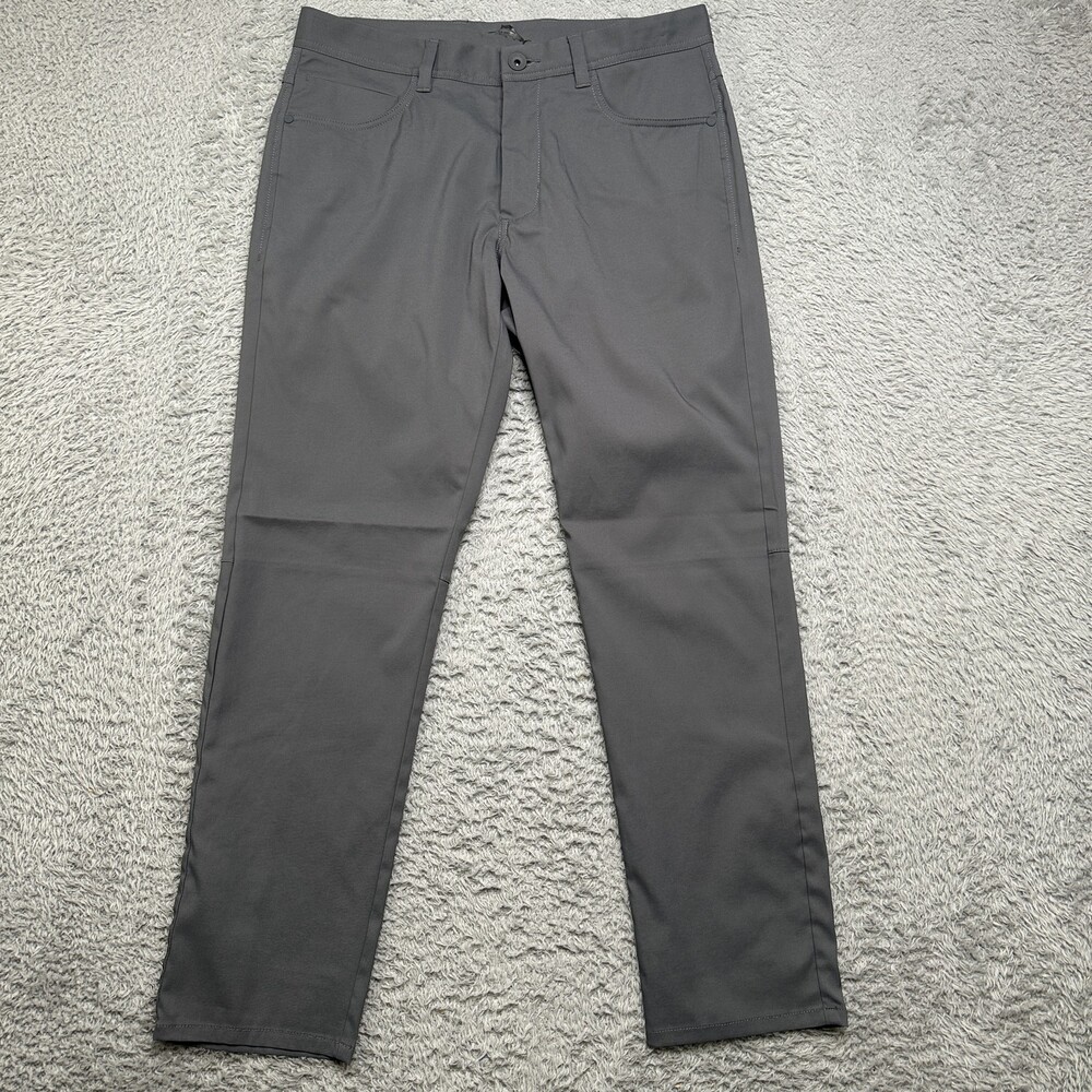 Tommy Bahama Pants Mens 32x30 Gray Five Pocket Performance Golf